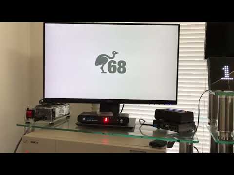 Amiga 1000 PiStorm PiMiga2 on Emu68