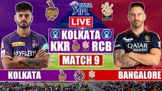 IPL 2023 Live: Kolkata vs Bangalore Live Scores | KKR vs RCB Match 9 Live Scores & Commentary #ipl