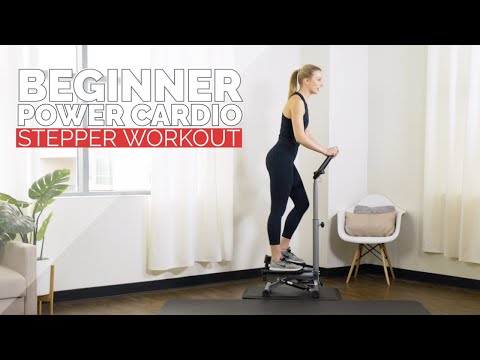 10 Minute Power Cardio Stepper Workout | Great For All Levels!