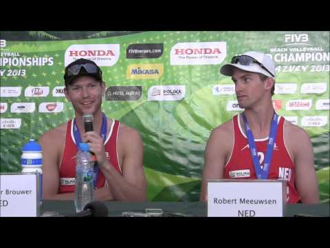 The Netherlands' Alexander Brouwer and Robert Meeuwsen