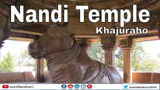 preview picture of video 'Nandi Temple Khajuraho India'