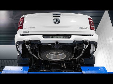 RAM 1500 // 3\" Cat-Back, Dual Rear Exit Exhaust Overview