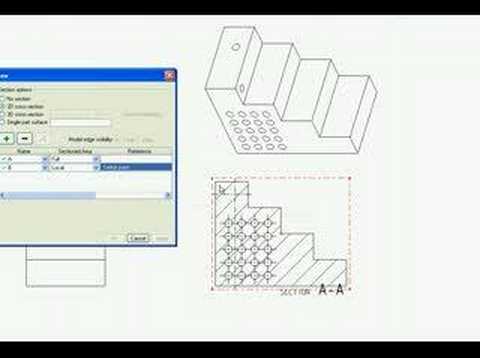 CREATING LOCAL SECTION INSIDE A MAIN SECTION IN PROE