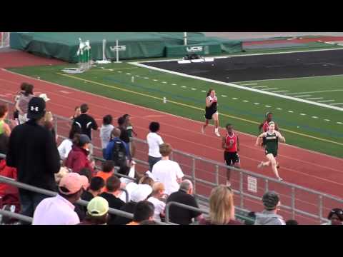 2012 OHHSA Div 1 SW District Prelims - Girls 200m Dash (heat 2/4)