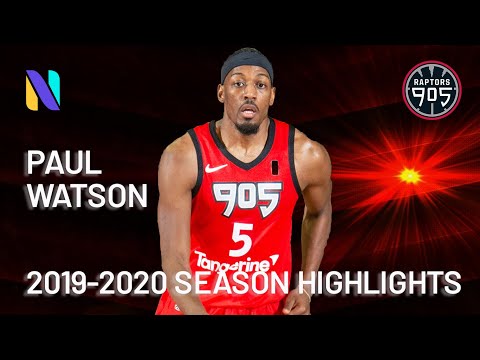 Raptors 905 Paul Watson Jr. 2019 - 2020 NBA G League Highlight Montage | Phoenix Native