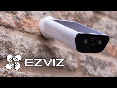 The Wireless Security Camera That Powers Itself! EZVIZ CB5 Review!