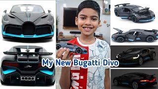 My new Bugatti Divo Cz48 Toy car ll Realistic sound, pull back & Openable doors l Toy car collection