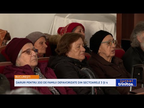 Daruri pentru 200 de familii defavorizate din Sectoarele 3 și 4 ale Capitalei