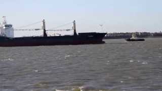 Shipping activity Stour Estuary