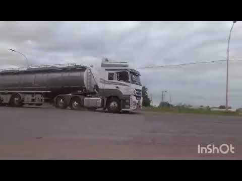 CAMIONES EN RP1 , SAN FRANCISCO , CORDOBA , ARGENTINA , VIDEO 264