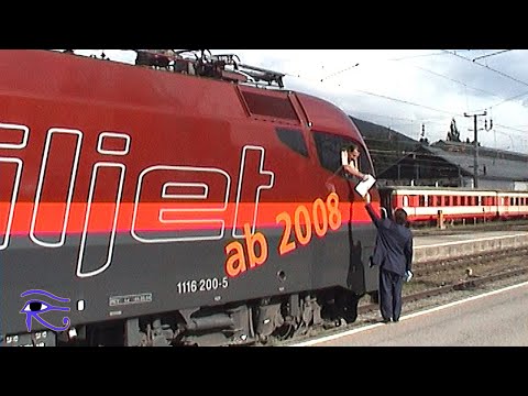 Rundreise ÖBB Gleisdorf Bf-Grieskirchen Bf über Graz u Linz Juli 2007 mit 1116, 1142, 1144, 2067 ua.