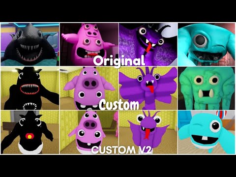 Original Garten of Banban 3 vs Custom Garten of Banban 3 vs Custom V2 Garten of Banban 3 Jumpscares