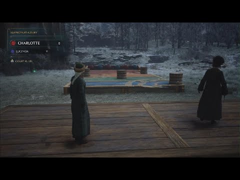 Getting A Perfect Score against Charlotte Summoners Court Hogwarts Legacy PS5