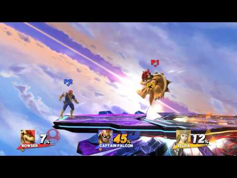 Bowser (JosukeM) vs. Captain Falcon (armando91290498) vs. Zelda (HoshiLovely)