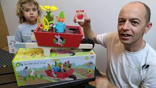 Tender Leaf Toys Wooden Garden Wheelbarrow