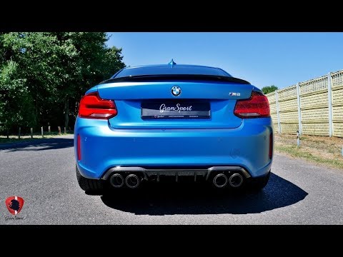 BMW M2 F87 with REMUS cat-back sport exhaust