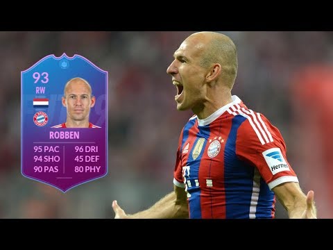 FIFA 19 - PREMIUM SBC ARJEN ROBBEN (93) PLAYER REVIEW