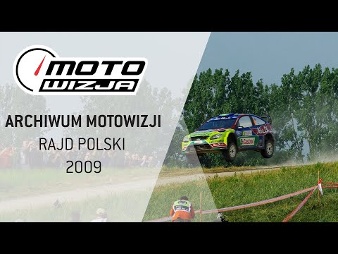 Archiwum Motowizji: pierwszy raz mazurskich szutrów w #WRC - Rajd Polski 2009