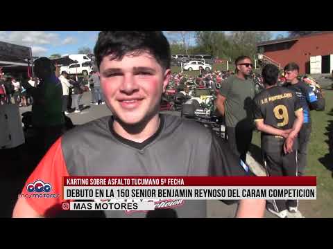KARTING SOBRE ASFALTO TUCUMANO 5º FECHA REPORTAJE A BENJAMIN REYNOSO