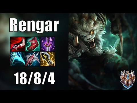 Rengar vs G2 Esports Jankos Zac JUNGLE - Patch 12.11 euw1 CHALLENGER