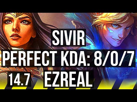 SIVIR & Blitzcrank vs EZREAL & Morgana (ADC) | 8/0/7, Legendary | EUW Master | 14.7