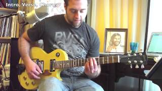 Green Day Tre 8th Ave Serenade how to play on guitar