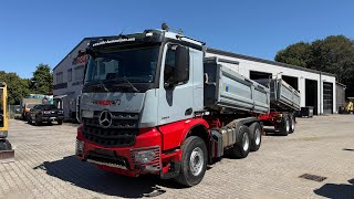 Camion-benne Mercedes-Benz 2653 3.S.K Meiller Kippanh&auml;nger | Image 4 - Autoline