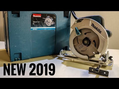 Diskinis pjūklas Makita HS7601J, 1200W 190mm video