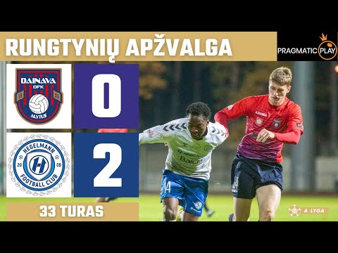 33 turo santrauka: DFK „Dainava“ – „Hegelmann“ (2025-10-27)