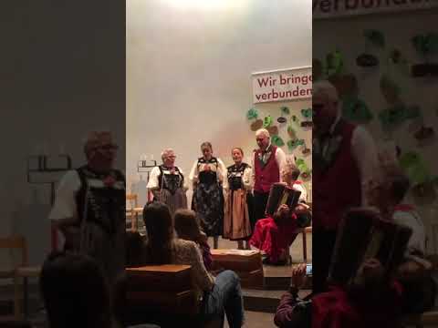 Jodel Quartett vom Jodelclub Aarau mit em Undermösler Jutz