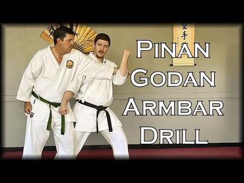 Waza Wednesday 6/27/18 - Pinan Godan Oyo Bunkai - Repeating Armbar Drill