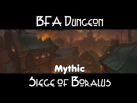 WoW Battle for Azeroth - Dungeon Guide - Siege of Boralus (MYTHIC ONLY) - Horde BM Hunter PoV