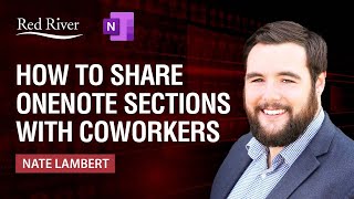 How To Share OneNote Sections with Coworkers