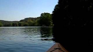 preview picture of video 'Kayaking up the Kiski (Kiskiminetas) River'