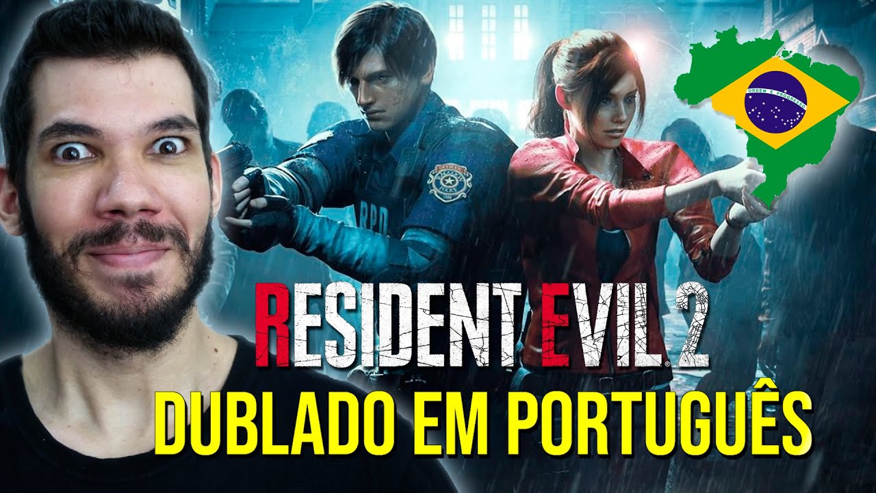 RESIDENT EVIL 2 REMAKE - DUBLADO EM PORTUGUÊS POR PROFISSIONAIS + SURPRESA!