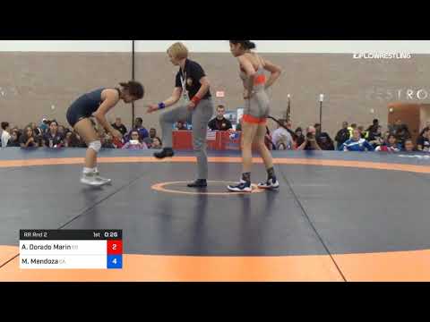 53 Kg Rr Rnd 2 Adriana Dorado Marin Team Colorado Vs Melanie Mendoza Team California