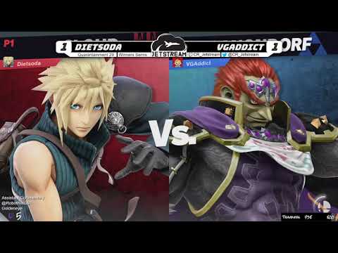 Quarantainment 29 Winners Semis - VGAddict (Gannon) Vs. Dietsoda (Cloud) Smash Ultimate - SSBU