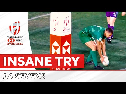 JORDAN CONROY'S SENSATIONAL TRY | Impact Moment | LA Sevens