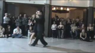 PABLO GIORGINI Y NOELIA COLETTI EN LA KERMESSE... FIESTA MILONGUERA 1/3