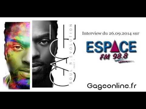 Gage - Interview Espace Fm le 26.09.2014