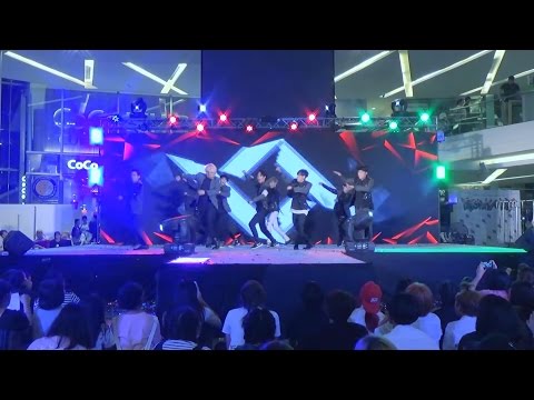 161001 [Special Show] [Wide] Millenium Boy cover EXO - Monster + Lotto @ Esplanade#3 (BIG FINAL)