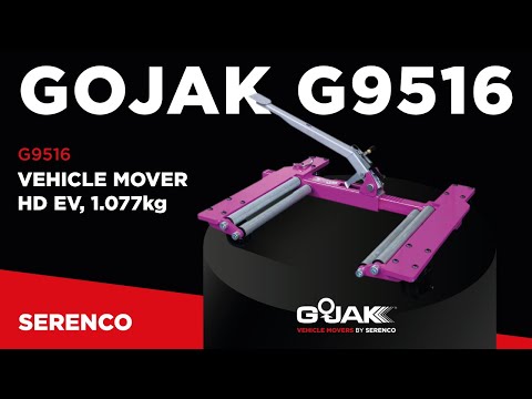EUROPEAN LAUNCH | Gojak G9516 HD EV Vehicle Mover | 1.077 kg
