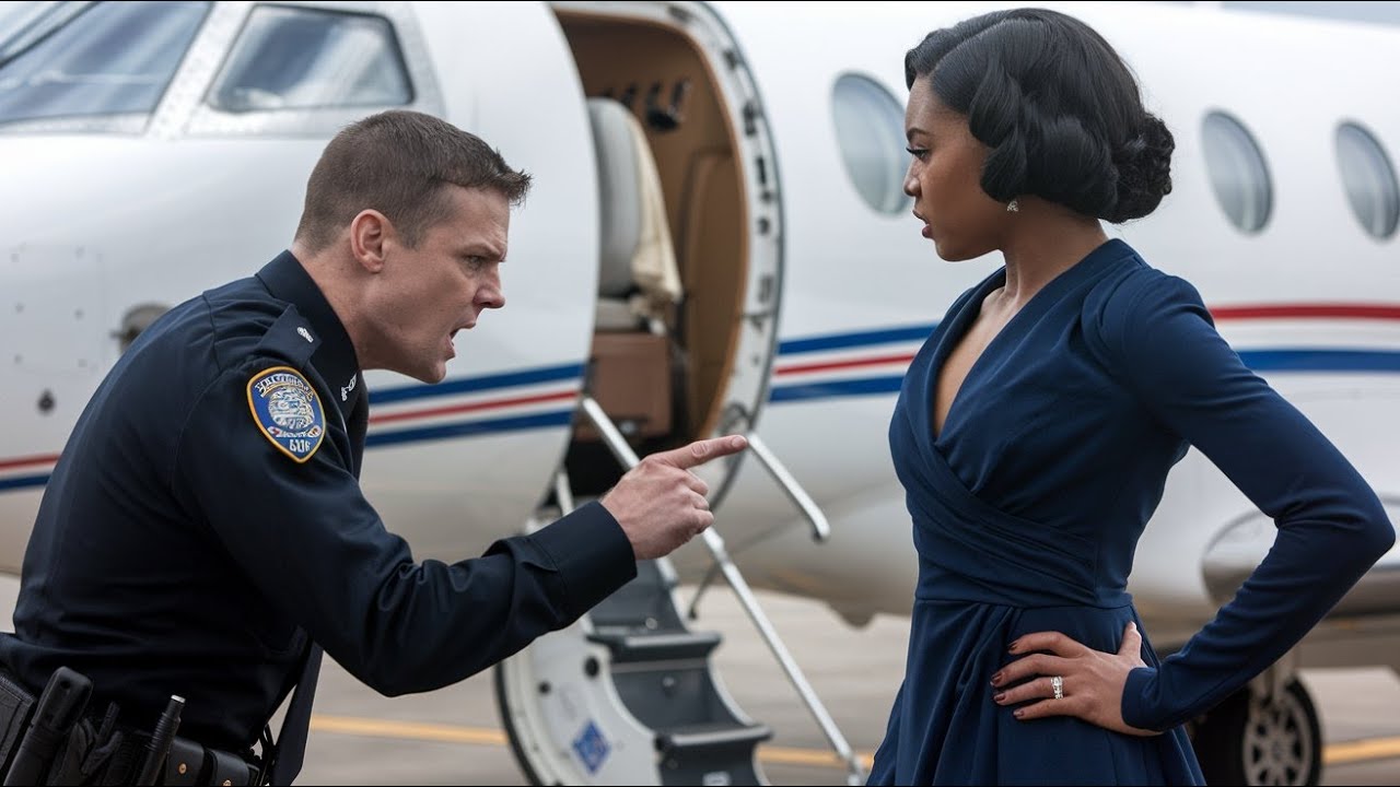 Racist Guard Blocks Black Woman from Boarding Private Jet, But Her Identity Shocks Everyone...