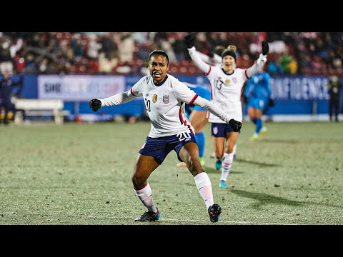 USWNT vs. Islandia: Primer Gol de Catarina Macario - 23-02-22