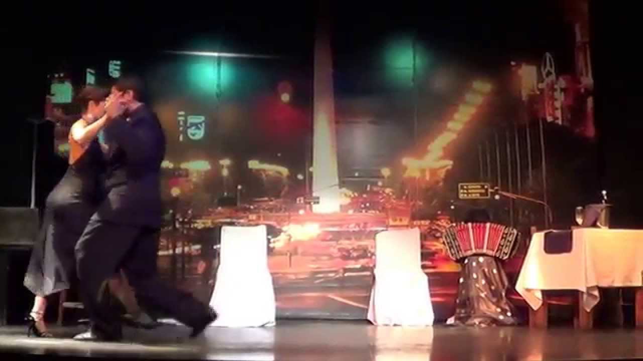 Andres Laza Moreno y Luciana Arregui Tango "Y Hasta el Cardo Tiene Flor" Di Sarli (24-06-14)