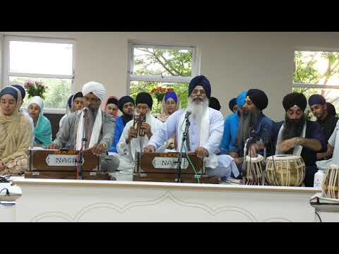 4K - AKJ Birmingham July Smagam 2019 - Wednesday Evening - Bhai Davinder Singh ASI