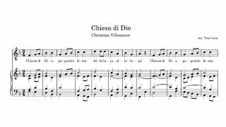ACCOMPAGNAMENTI ORGANISTICI = 26) Chiesa di Dio (Christian Villeneuve)