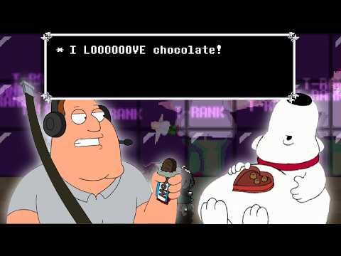 KING OF CHOCOLATE (Family Guy x Deltarune)