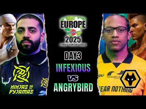 SF6 ▰ ANGRYBIRD (Ryu) vs. INFEXIOUS (Marisa)  ▰ Street Fighter League: Pro-EUROPE 2025