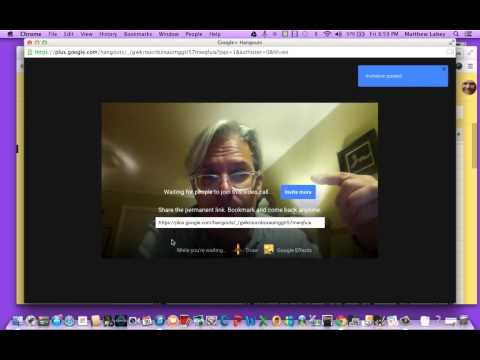 How to Start a Video Chat in Google Hangouts